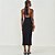 Vestido Mid Colcci Faixa Ve26 Preto Feminino - Imagem 2