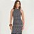 Vestido Mid Colcci Canelado Logo Ve26 Preto Feminino - Imagem 3