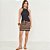 Vestido Curto Colcci Barra Ve26 Preto Feminino - Imagem 3
