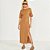 Vestido Mid Colcci Confort Ve26 Marrom Feminino - Imagem 1