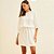 Vestido Curto Forum Rope Ve26 Off White Feminino - Imagem 1