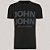 Camiseta John John Regular Find Pr26 Preto Masculino - Imagem 1