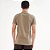 Camisa Polo Colcci 2 Listras Pr26 Marrom Wolf Masculino - Imagem 2