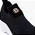Tênis Lança Perfume Knit Enfeite Pr26 Preto Feminino - Imagem 4