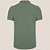 Camisa Polo Dudalina Essential Basic Pr26 Verde Masculino - Imagem 6