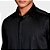 Camisa Aramis Slim Cetim Pr26 Preto Masculino - Imagem 3