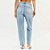 Calça Jeans Easy Lança Perfume Mom Sh Ve26 Azul Feminino - Imagem 2