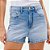Short Jeans Easy Lança Perfume Comfort H Ve26 Azul Feminino - Imagem 1