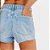 Short Jeans Easy Lança Perfume High Shine Ve26 Azul Feminino - Imagem 2