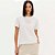 Camiseta Easy Lança Perfume Bordada Ve26 Off White Feminino - Imagem 1