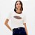 Camiseta Lança Perfume Name Ve26 Off White Feminino - Imagem 1