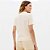 Camiseta Easy Lança Perfume New Baby Look Ve26 Bege Feminino - Imagem 2