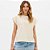 Camiseta Lança Perfume Sem Manga Ve26 Off White Feminino - Imagem 1