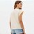 Camiseta Lança Perfume Sem Manga Ve26 Off White Feminino - Imagem 2