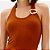 Vestido Super Midi Lança Perfume Frente Ve26 Marrom Feminino - Imagem 4