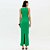 Vestido Super Midi Lança Perfume Canelad Ve26 Verde Feminino - Imagem 2