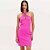 Vestido Curto Easy Lança Perfume Argola Ve26 Rosa Feminino - Imagem 1