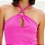 Vestido Curto Easy Lança Perfume Argola Ve26 Rosa Feminino - Imagem 4