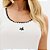 Vestido Curto Lança Perfume Canelado Ve26 Off White Feminino - Imagem 4