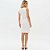 Vestido Curto Lança Perfume Canelado Ve26 Off White Feminino - Imagem 2