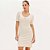 Vestido Curto Easy Lança Perfume Canelado Ve26 Bege Feminino - Imagem 1