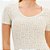 Vestido Curto Easy Lança Perfume Decote U Ve26 Bege Feminino - Imagem 4