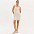 Vestido Curto Easy Lança Perfume Linho Ve26 Bege Feminino - Imagem 3