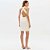Vestido Curto Easy Lança Perfume Regat Ve26 Bege Feminino - Imagem 2