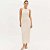 Vestido Super Midi Easy Lança Perfume Noo Ve26 Bege Feminino - Imagem 1