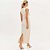 Vestido Super Midi Easy Lança Perfume Noo Ve26 Bege Feminino - Imagem 2