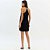 Vestido Curto Easy Lança Perfume Linho Ve26 Preto Feminino - Imagem 2