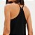 Vestido Curto Easy Lança Perfume Linho Ve26 Preto Feminino - Imagem 4