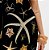 Vestido Super Midi Lança Perfume Canelad Ve26 Preto Feminino - Imagem 4