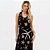 Vestido Super Midi Lança Perfume Canelad Ve26 Preto Feminino - Imagem 3