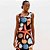 Vestido Super Midi Lança Perfume Sleeve Ve26 Marrom Feminino - Imagem 3