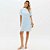 Vestido Curto Lança Perfume Listrado Ve26 Off White Feminino - Imagem 3