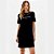 Vestido Curto Easy Lança Perfume Shine Ve26 Preto Feminino - Imagem 1