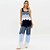 Blusa Lança Perfume Tricot Sem Mangas Ve26 Preto Feminino - Imagem 3