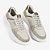 Sapatênis de Couro Ferracini Logan 9316-678D Bege Masculino - Imagem 2