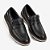 Sapato de Couro Ferracini Kingston 6154-675G Preto Masculino - Imagem 4