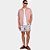 Short Aramis Estampado Pixel Pr26 Bege Masculino - Imagem 8