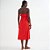 Vestido Mid Colcci Fall Pr26 Vermelho Ife Feminino - Imagem 2