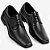 Sapato de Couro Ferracini Doha 6475-702G Preto Masculino - Imagem 2