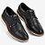 Sapato de Couro Ferracini Kingston 6151-675G Preto Masculino - Imagem 2