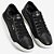 Sapatênis de Couro Ferracini Star 1064-617C Preto Masculino - Imagem 2