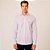 Camisa Dudalina Slim Xadrez Ve26 Branco Masculino - Imagem 1