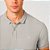 Camisa Polo Dudalina Retilinea Favo Pr26 Cinza Masculino - Imagem 3