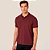 Camisa Polo Dudalina Retilinea Favo Pr26 Bordô Masculino - Imagem 1