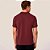 Camisa Polo Dudalina Retilinea Favo Pr26 Bordô Masculino - Imagem 2