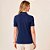 Camisa Polo Dudalina Isis Pr26 Azul Feminino - Imagem 2